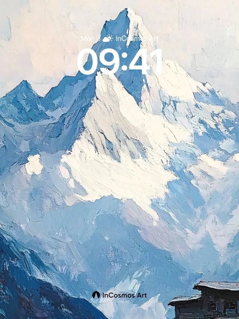 Serenity Peak Wallpaper with Alpine Hush