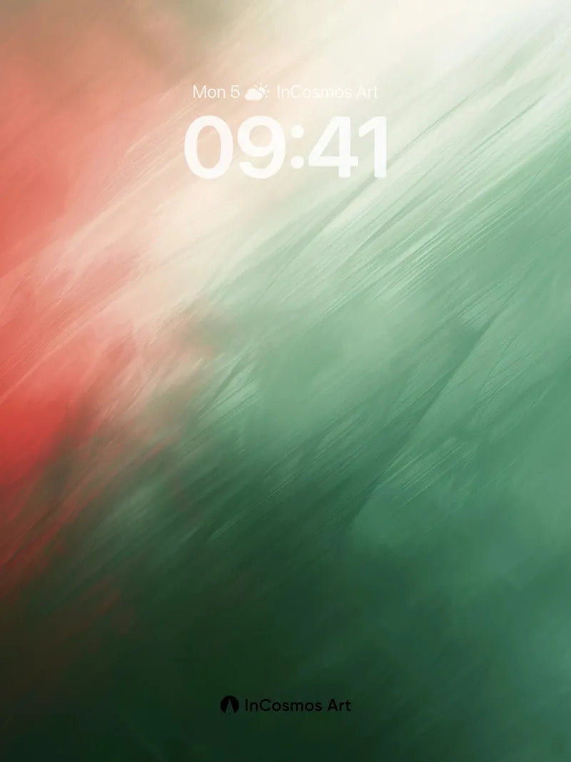 Whispering Embers Wallpaper with Ethereal Drift