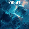 Frozen Abyss Wallpaper with Crystalline Depth wallpaper for iPhone, iPad & Mac