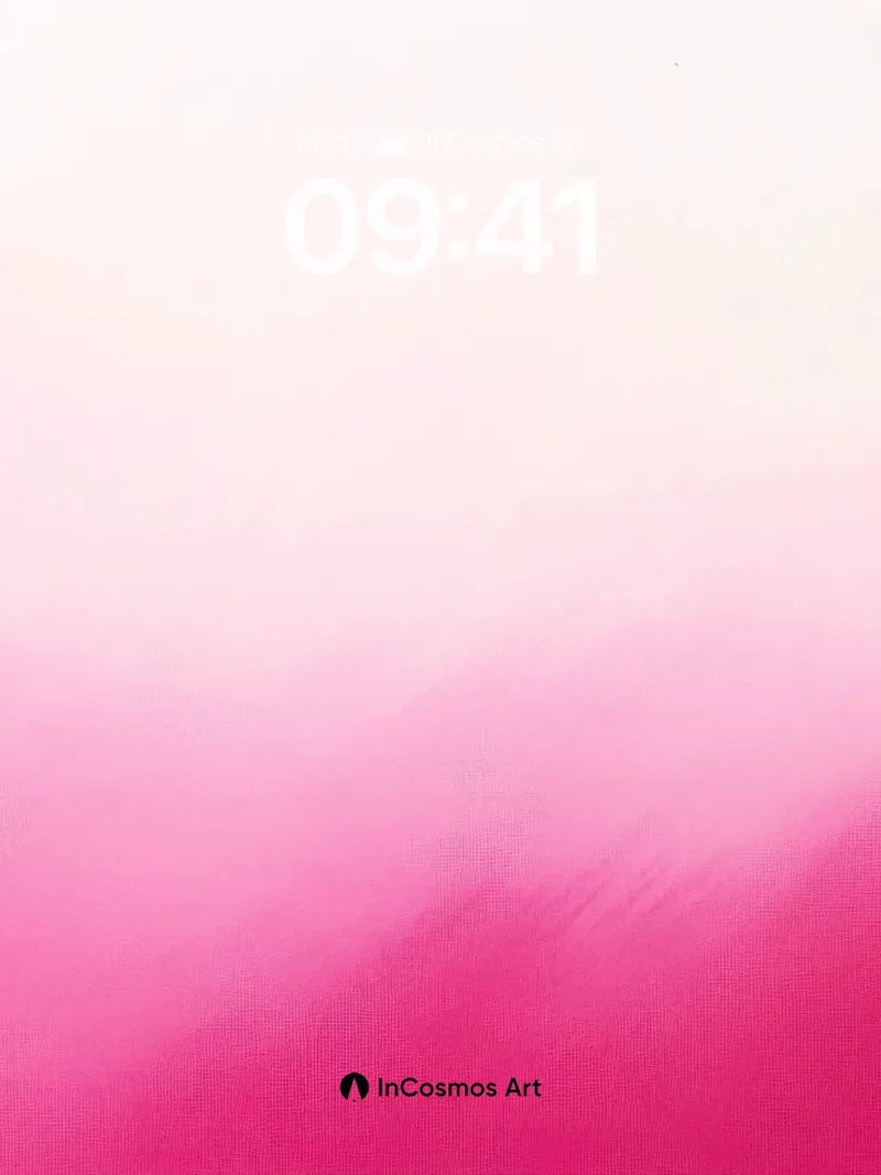 Crimson Hush Wallpaper with Soft Gradient Veil