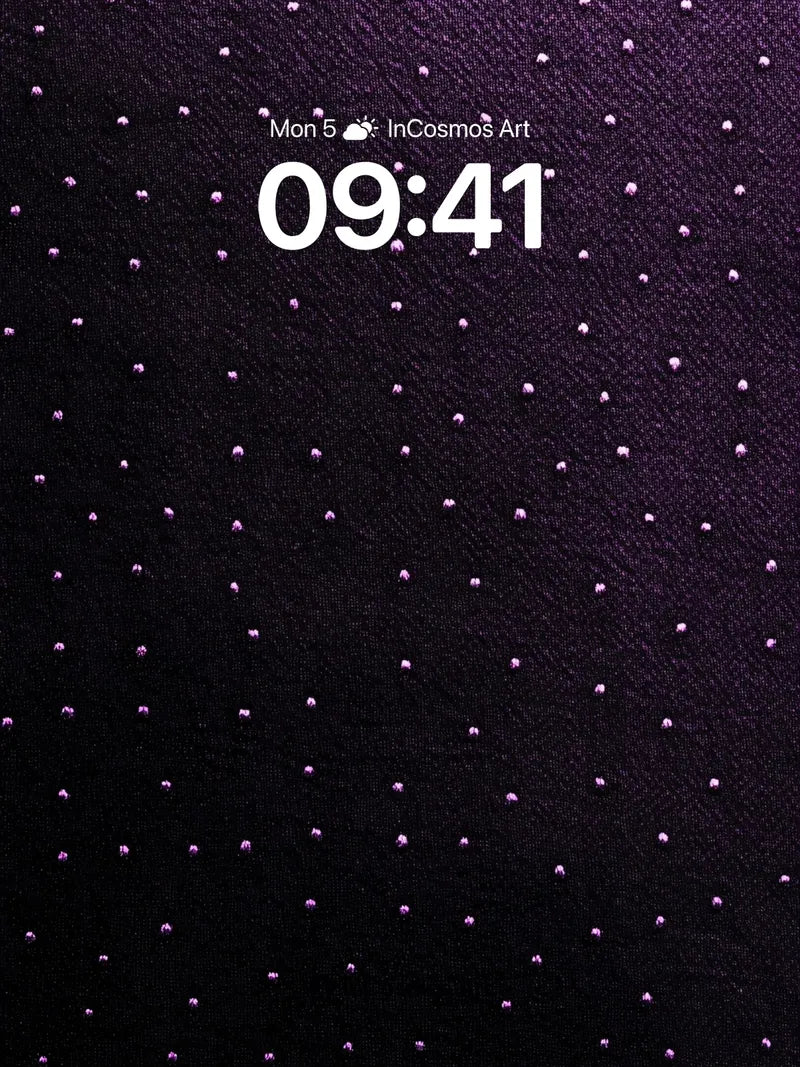 Velvet Night Wallpaper with Starlight Dots