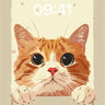Curious Gaze Wallpaper with Soft Paws wallpaper for iPhone, iPad & Mac