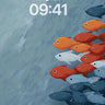Vibrant Fish School Wallpaper wallpaper for iPhone, iPad & Mac