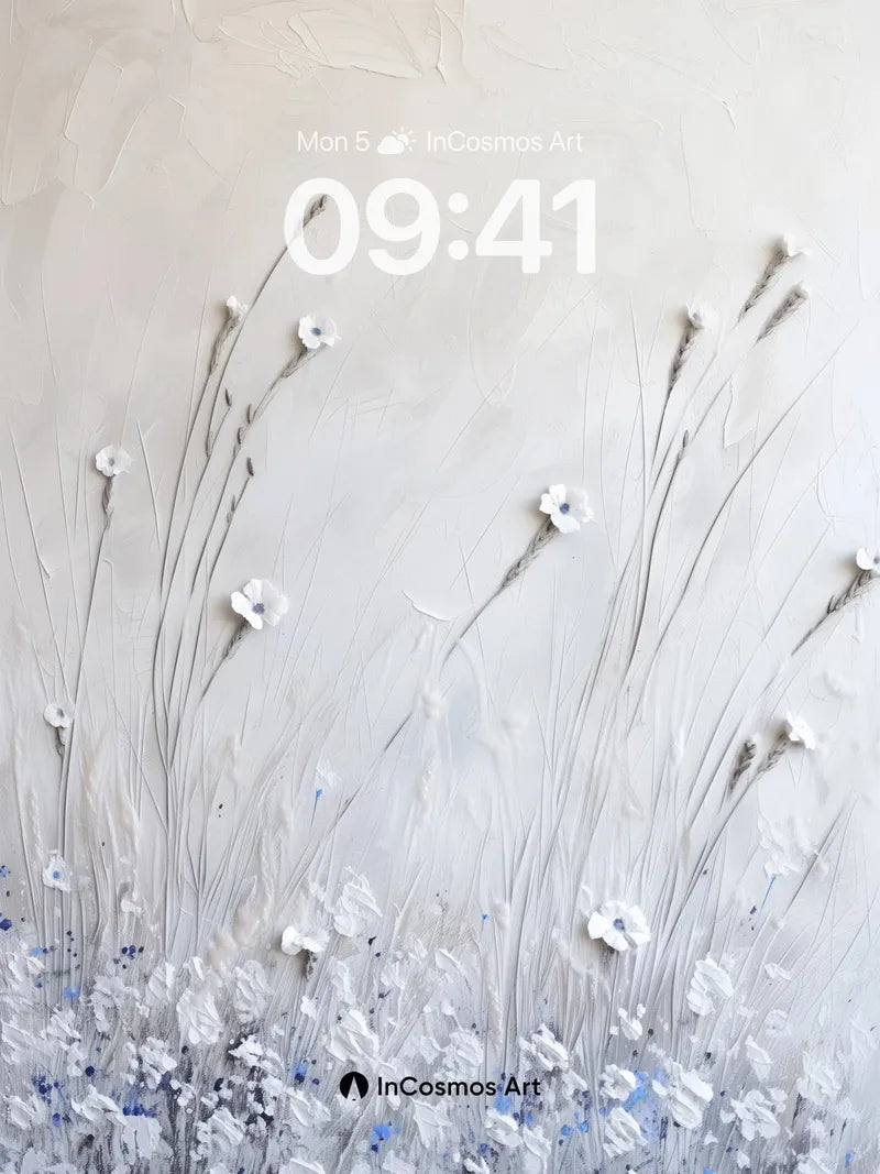 Silent Meadow Wallpaper with Whispering Grass