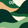 Serenity Wave Wallpaper with Earth-Toned Flow wallpaper for iPhone, iPad & Mac