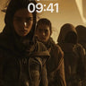 Desert Echo Wallpaper with Sand-Drifted Faces wallpaper for iPhone, iPad & Mac