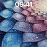 Luminous Scale Wallpaper with Starlight Veins wallpaper for iPhone, iPad & Mac