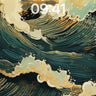 Stormborn Wave Wallpaper with Hokusai Echo wallpaper for iPhone, iPad & Mac