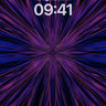 Cosmic Pulse Wallpaper with Electric Veins wallpaper for iPhone, iPad & Mac