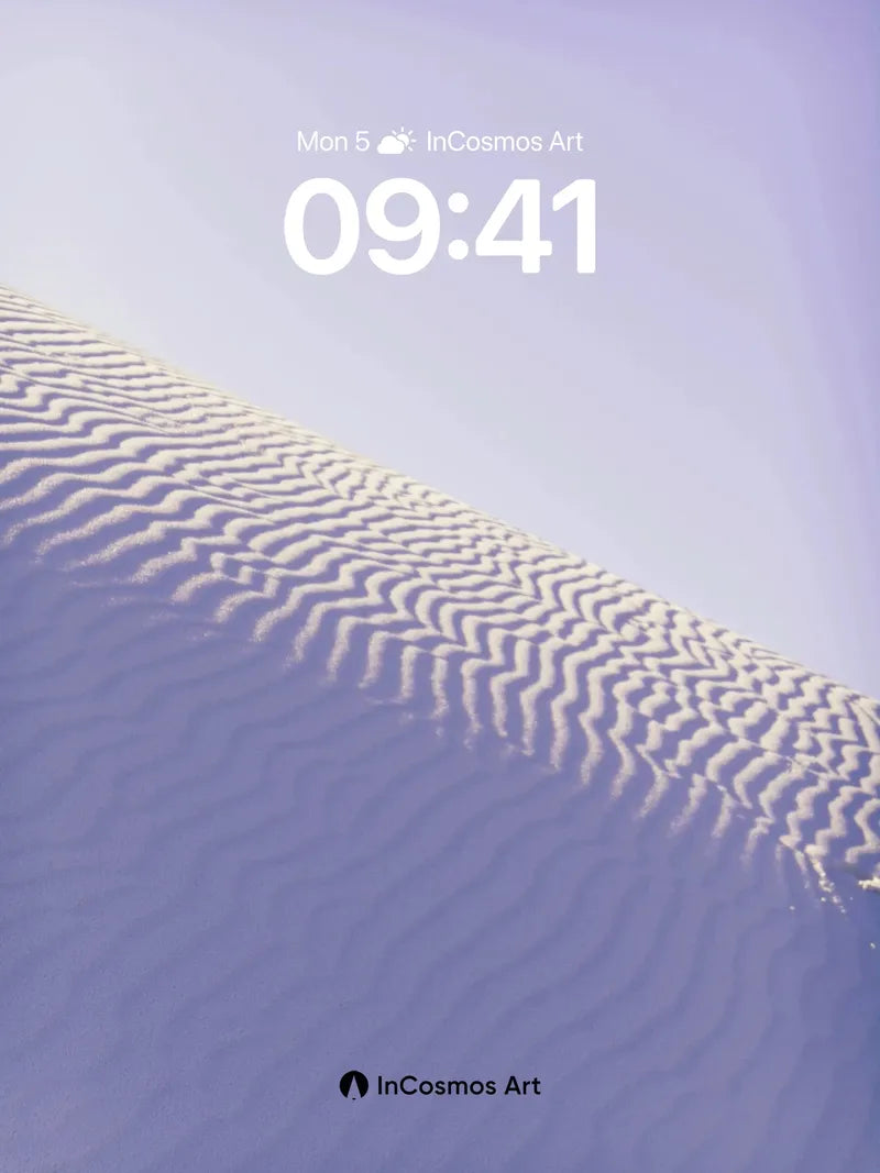 Serenity Dune Wallpaper with Whispering Ripples