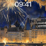 Golden Ember Wallpaper with Riverlight Reflections wallpaper for iPhone, iPad & Mac
