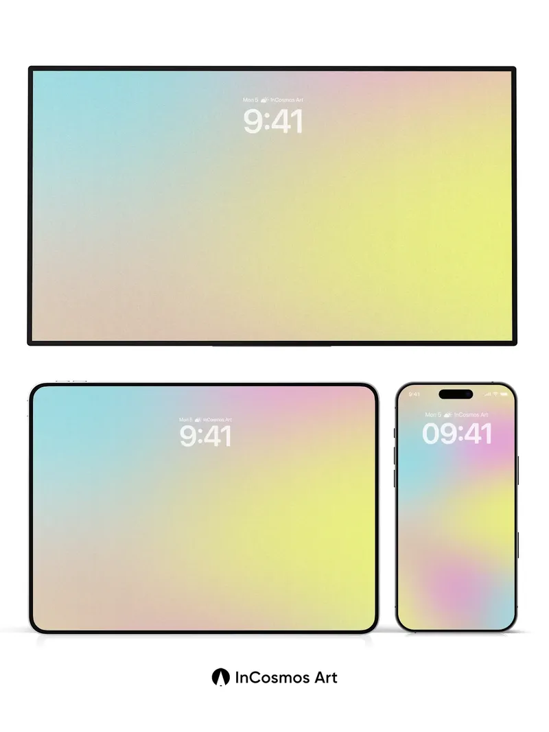 Pastel Drift Wallpaper with Ethereal Hues