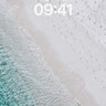 Serenity Shoreline Wallpaper with Whispering Waves wallpaper for iPhone, iPad & Mac