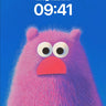 Playful Fuzz Wallpaper with Glowing Eyes wallpaper for iPhone, iPad & Mac