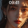 Golden Hour Portrait Wallpaper with Soft Light Drift wallpaper for iPhone, iPad & Mac