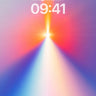Radiant Prism Wallpaper with Light Pulse wallpaper for iPhone, iPad & Mac