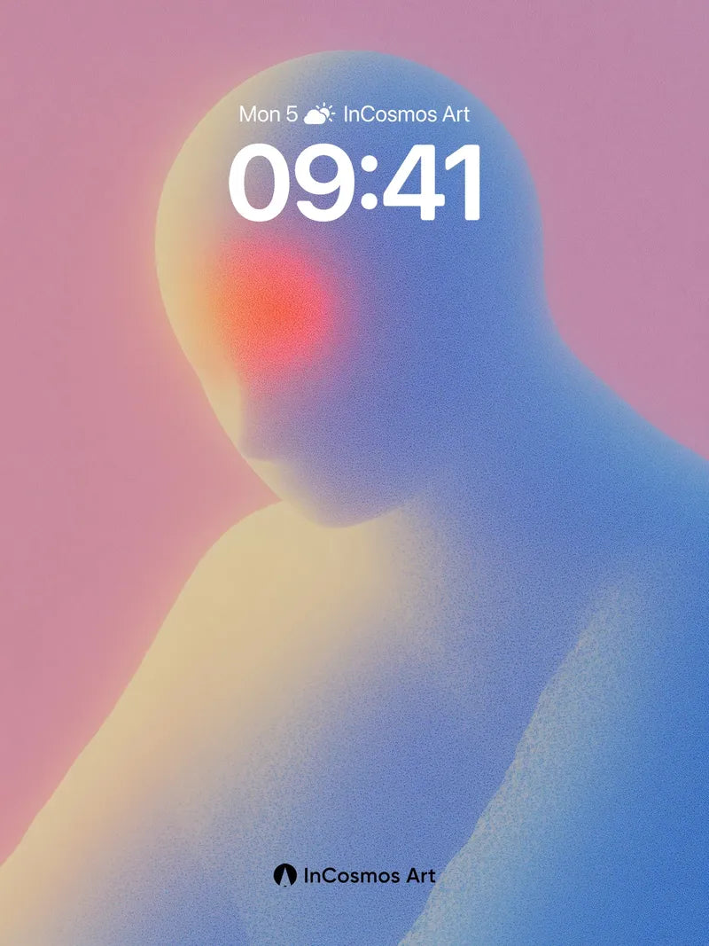 Ethereal Hush Wallpaper with Pulse Light