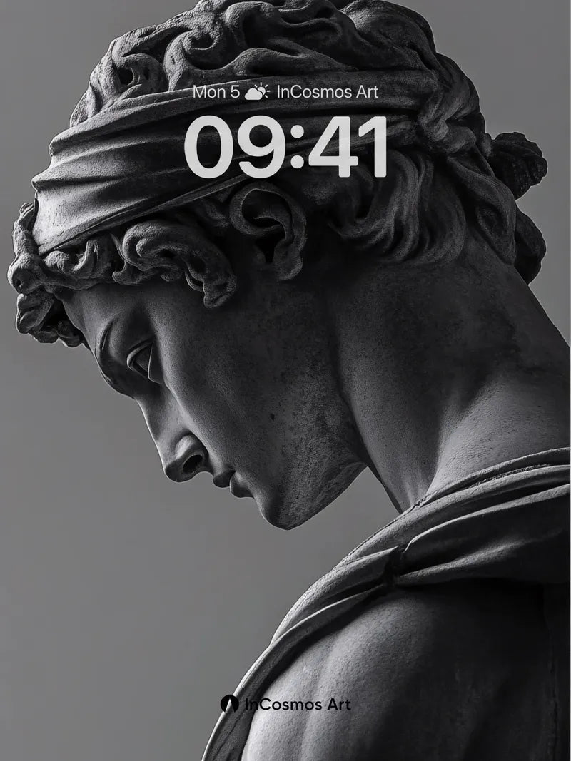 Stone Silence Wallpaper with Classical Grace