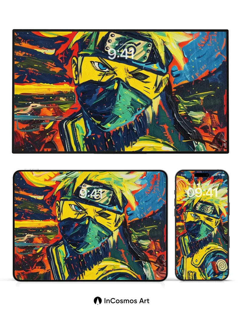 Electric Storm Wallpaper with Swirling Chakra