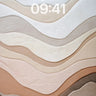 Sculpted Sandstone Wallpaper with Wave Echoes wallpaper for iPhone, iPad & Mac