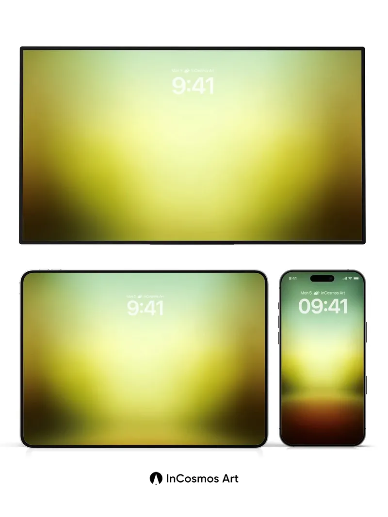 Luminous Veil Wallpaper with Ethereal Hues