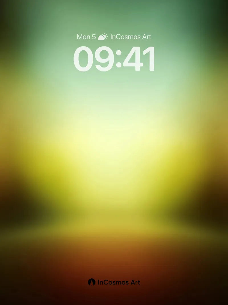 Luminous Veil Wallpaper with Ethereal Hues