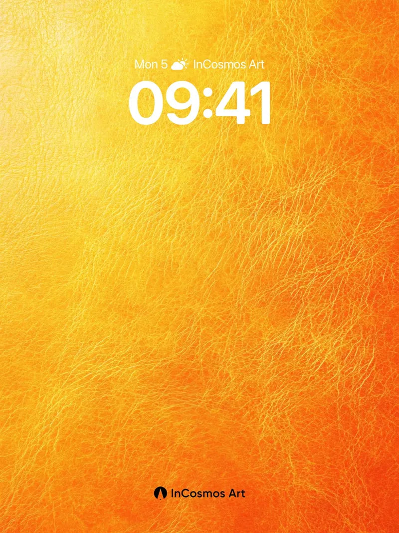 Golden Ember Wallpaper with Sun-Kissed Texture