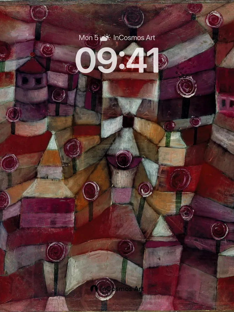Mystic Geometry Wallpaper with Hidden Circles wallpaper for iPhone, iPad & Mac
