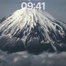 Serenity Peak Wallpaper with Cloud Veil wallpaper for iPhone, iPad & Mac