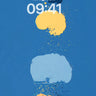 Abstract Splash Wallpaper with Oceanic Flow wallpaper for iPhone, iPad & Mac