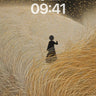 Golden Hush Wallpaper with Whispering Grass wallpaper for iPhone, iPad & Mac