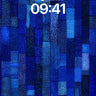 Deep Indigo Tapestry Wallpaper with Feathered Patterns wallpaper for iPhone, iPad & Mac