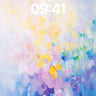 Luminous Bloom Wallpaper with Ethereal Hues wallpaper for iPhone, iPad & Mac