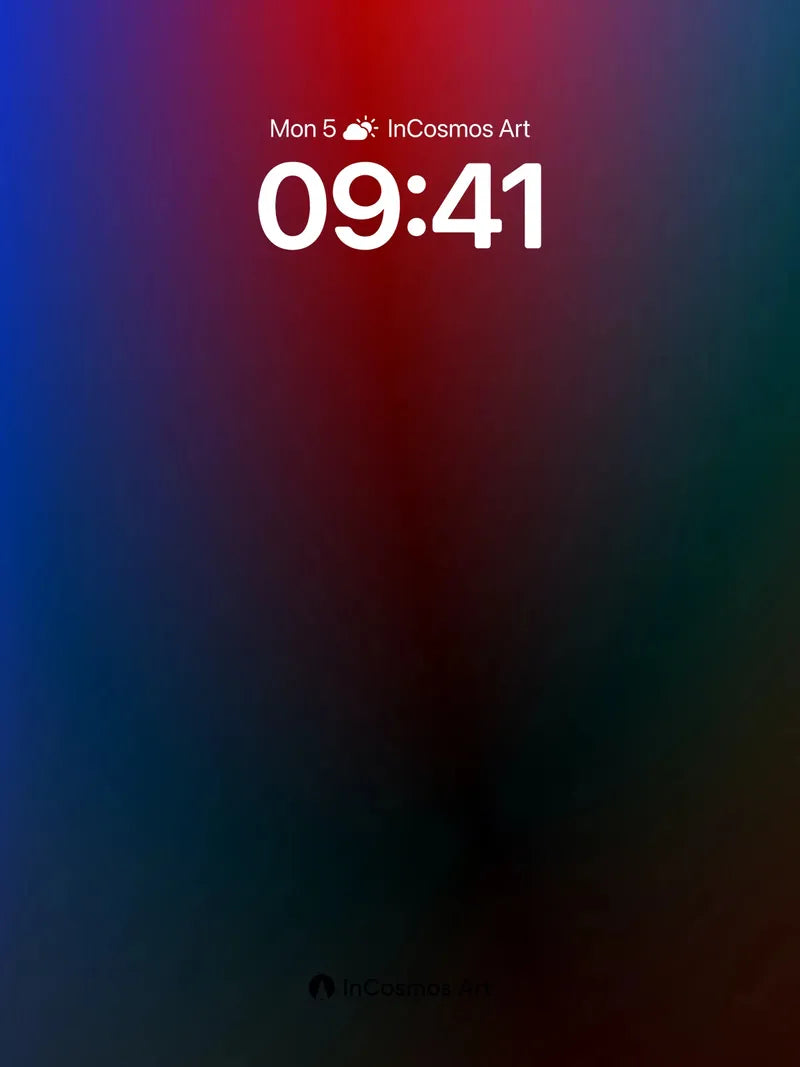 Velvet Shadow Wallpaper with Cosmic Bleed