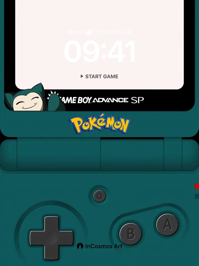 Nostalgic Pixel Glow Wallpaper with Hidden Pokémon