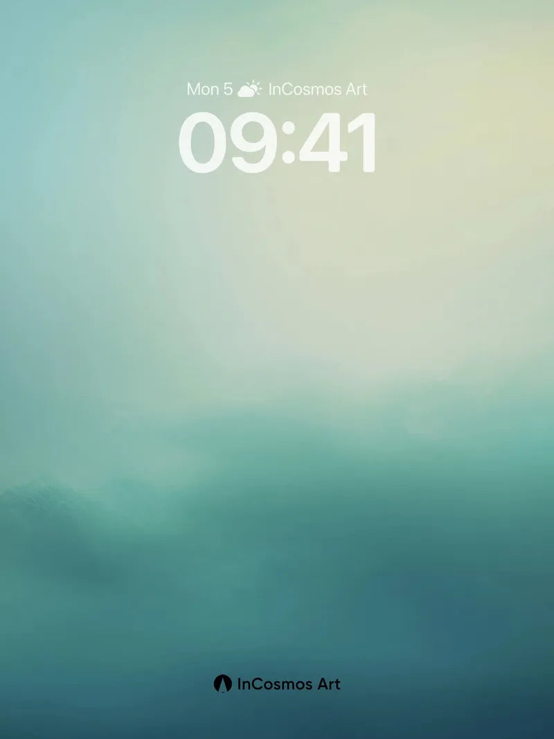 Ethereal Haze Wallpaper with Soft Light Veil