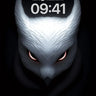 Silent Watcher Wallpaper with Glowing Eyes wallpaper for iPhone, iPad & Mac
