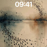 Serenity Flight Wallpaper with Watercolor Echo wallpaper for iPhone, iPad & Mac