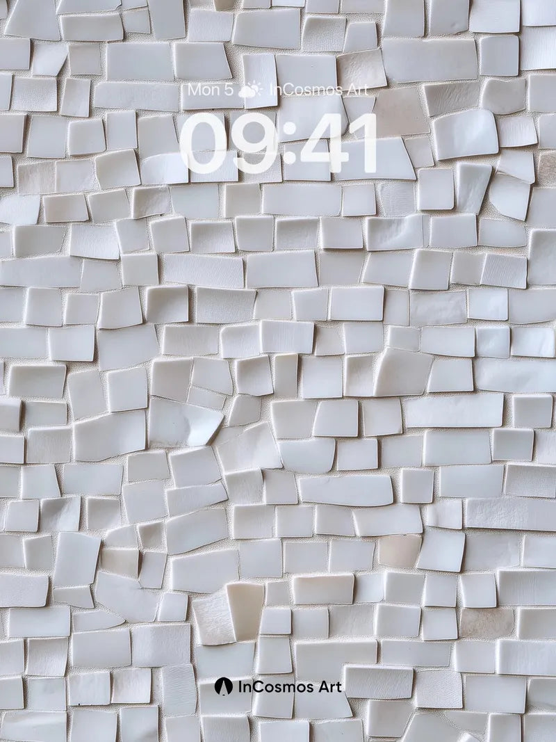 Silent Stone Wallpaper with Floating Light