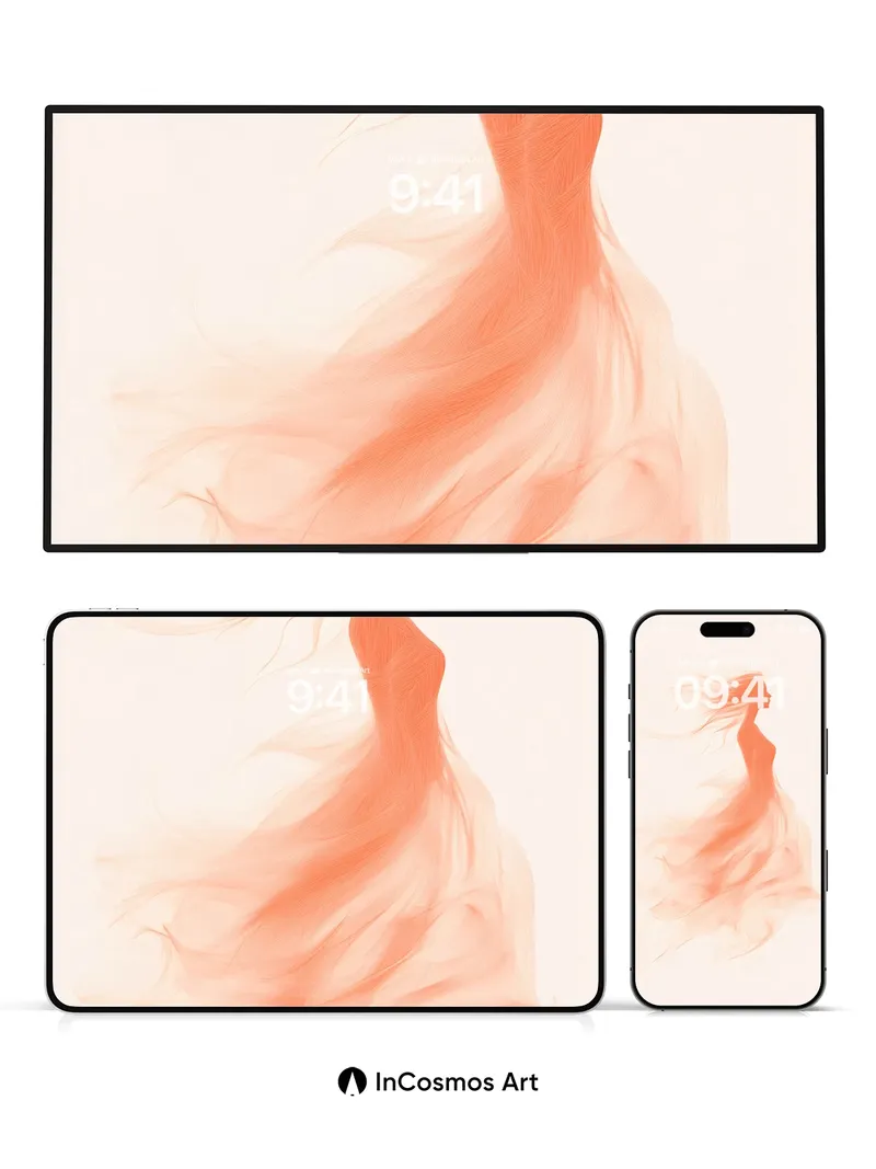 Silken Wind Wallpaper with Ethereal Flow