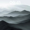 Mist Veil Wallpaper with Silent Peaks wallpaper for iPhone, iPad & Mac