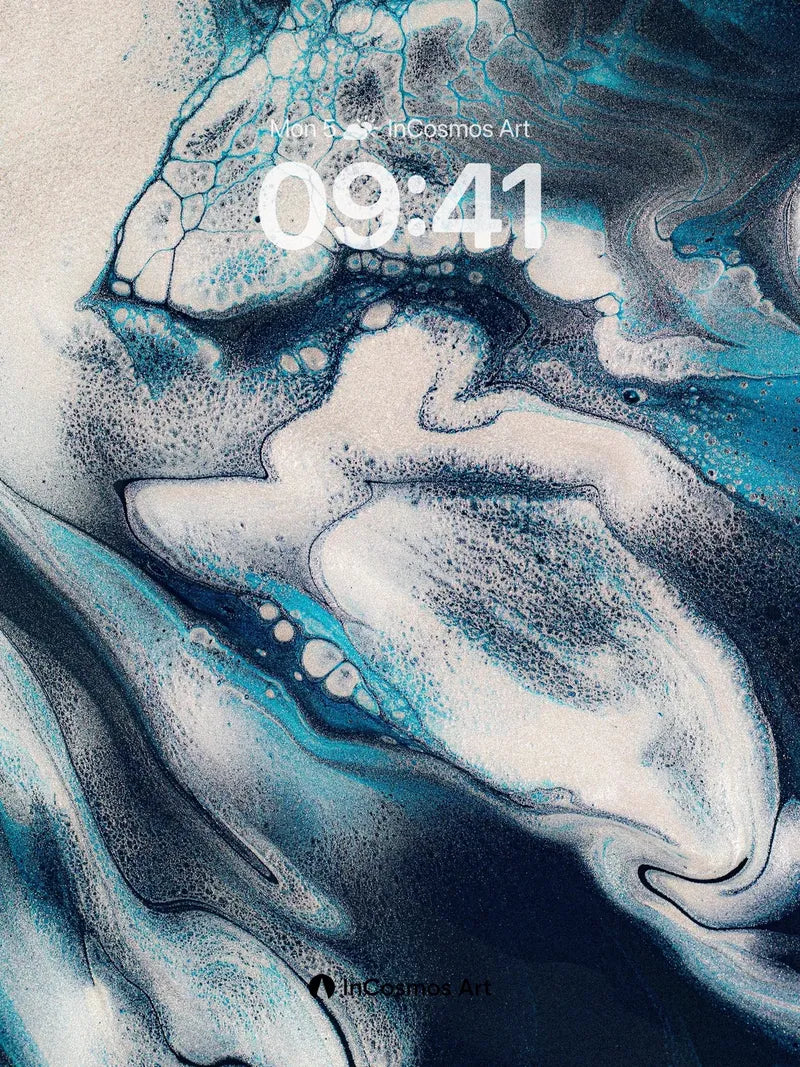 Cryo-Lunar Wallpaper with Breathless Depth