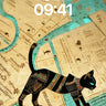 Ancient Whispers Wallpaper with Sacred Feline wallpaper for iPhone, iPad & Mac