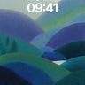 Mystic Ridge Wallpaper with Polka-Dot Hues wallpaper for iPhone, iPad & Mac