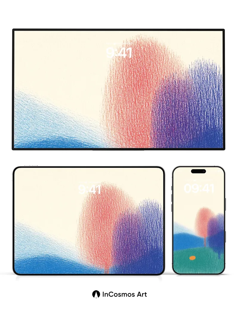 Whispering Canopy Wallpaper with Textured Hues