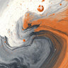 Serene Fluid Motion Wallpaper with Amber Veins wallpaper for iPhone, iPad & Mac