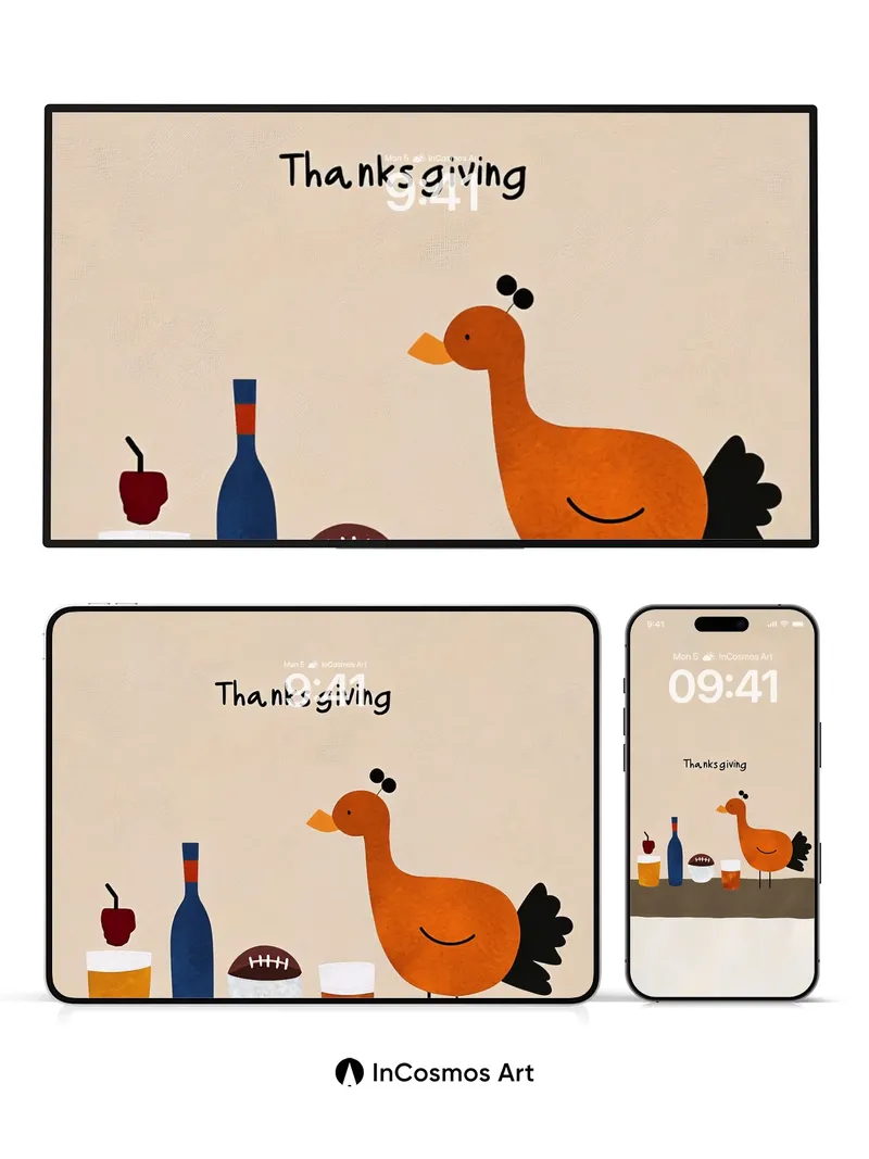 Nostalgic Turkey Wallpaper with Festive Bar