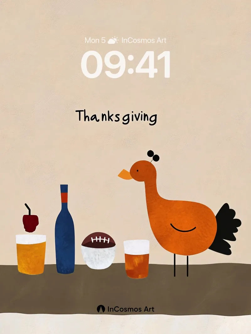 Nostalgic Turkey Wallpaper with Festive Bar