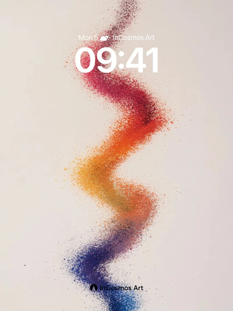 Serpentine Dust Wallpaper with Color Breath