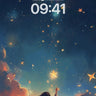 Wonderful Starlight Wallpaper with Floating Constellations wallpaper for iPhone, iPad & Mac
